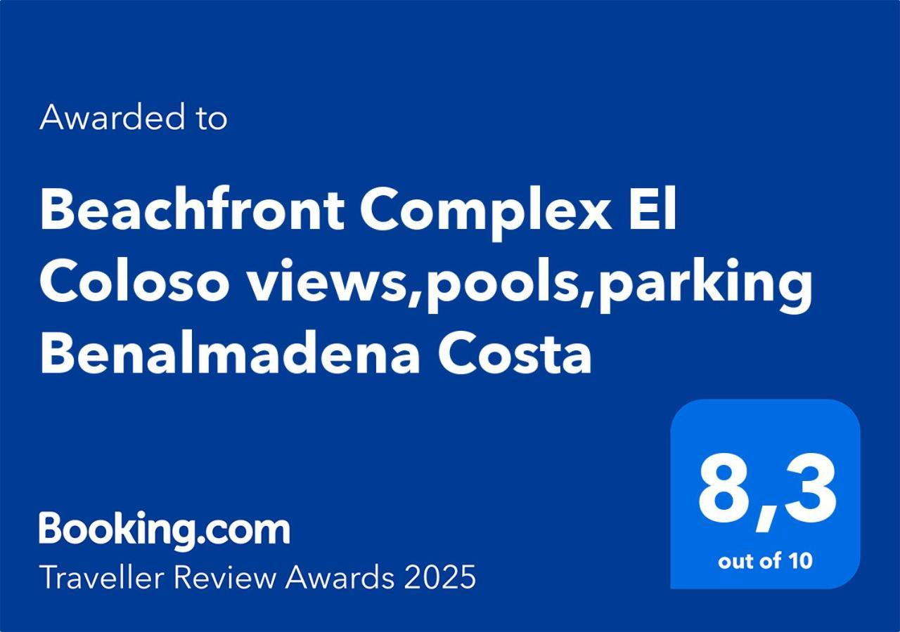 Beachfront Complex El Coloso Views,Pools,Parking Benalmadena Costa Exteriör bild